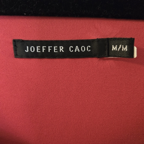 Joeffer Caoc Sleeveless Designer dress Zara Red With Stretch Size Medium - Picture 4 of 11